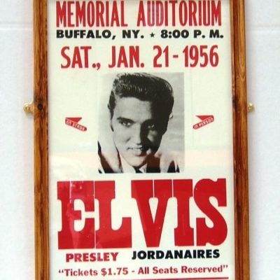 Retro Sign 1956 Rock & Roll Poster - Elvis Presley