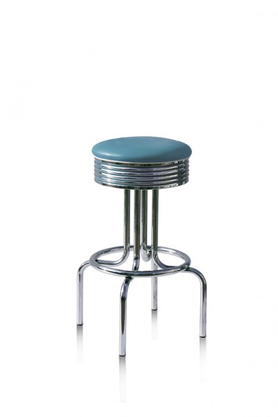 Bel Air Retro Furniture Diner Swivel Seat Barstool - BS28