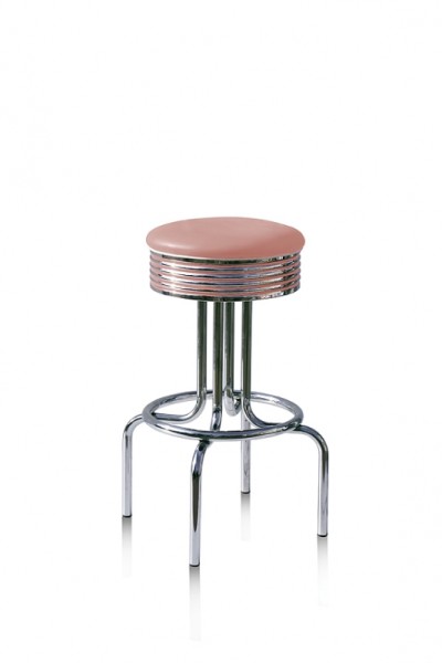 Bel Air Retro Furniture Diner Swivel Seat Barstool - BS28