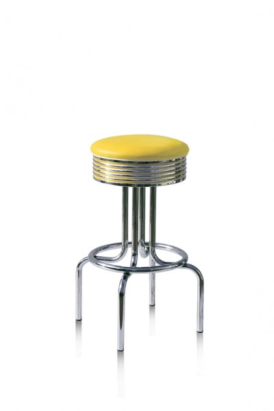 Bel Air Retro Furniture Diner Swivel Seat Barstool - BS28