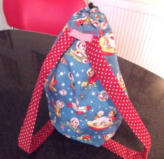 Childs RuckSack - Retro Kids Space