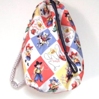 Childs RuckSack - Retro Cow Kids